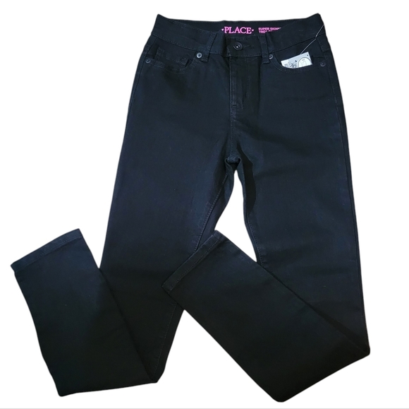 Children's Place Other - Childrens Place Girls Black Super Skinny Denim Jeans - NWOT
